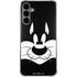 Looney Tunes Sylvester the Cat Black and White Galaxy S24 Plus Clear Case
